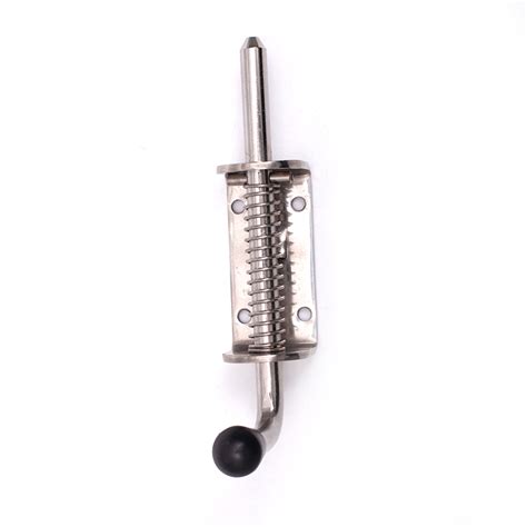 Supply Stainless Steel Spring Loaded Latch Barrel Bolt Lock For Truck Door Accessories Wholesale