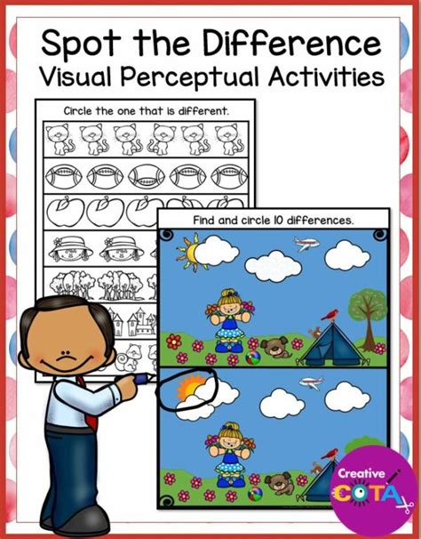 Winter Spring Summer And Fall Visual Perception Activities Made By