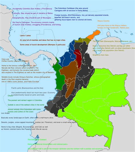 Regiones Socio Culturales De Colombia X Post De R Mapporn Colombia 61512 Hot Sex Picture