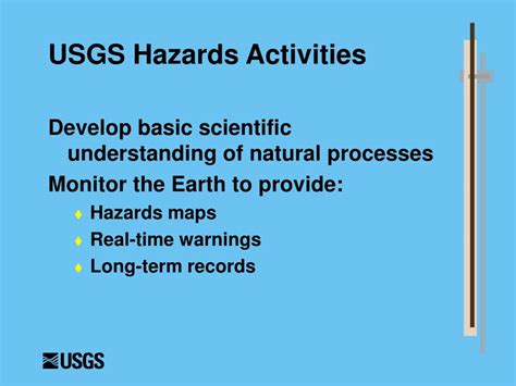 Ppt Natural Disaster Reduction And Risk Assessment Role Of Usgs Tim