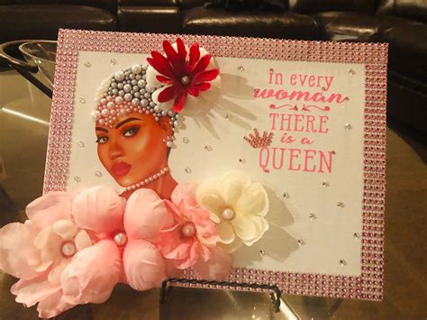 In Every Woman There Is A Queen Diva 9x12 Bling Canvas Art Etsy