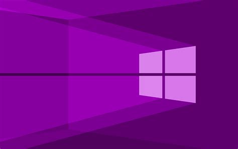 1920x1080px, 1080P Free download | Windows 10 violet logo, violet ...