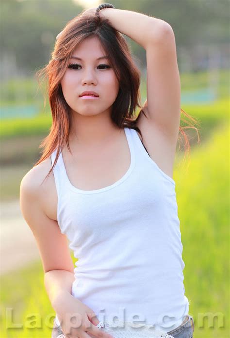 Lao Pride Forum Laotian Woman In White Tank Top