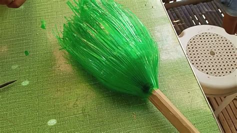 Recycling How To Make Broom Out Of Plastic Bottles Youtube