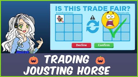 Trading Jousting Horse 🎃 Adopt Me Halloween 2022 Update Youtube