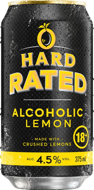 Hard Rated Lemon Can X Ml Liquor Legends