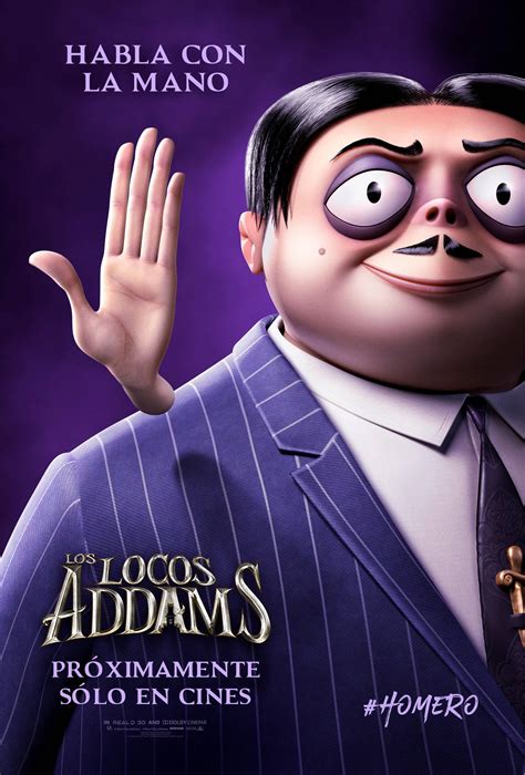 Conoce A Los Personajes De La Familia En Los Nuevos Afiches De Los Locos Addams