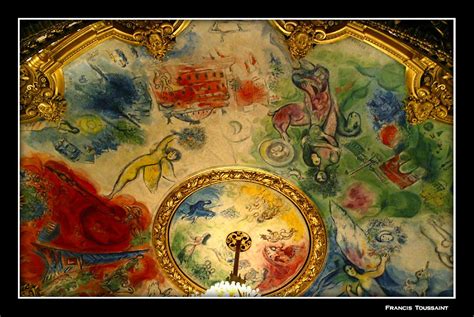 He was also one of very few artists to exhibit work at the louvre in their lifetime. Marc Chagall - Ceiling of the Paris Opera, Palais Garnier ...