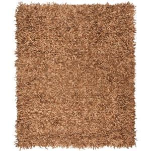 Similar items in transitional rugs. Safavieh Leather Shag Light Gold 8 ft. x 10 ft. Area Rug ...