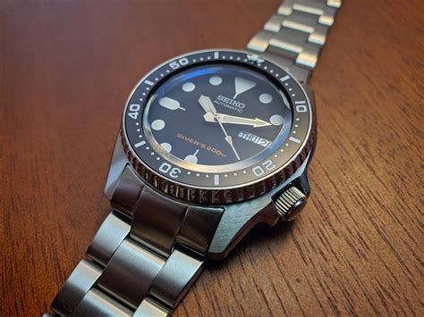 Wts Long Island Watch Islander 38mm Diver Skx013 With Oem Seiko
