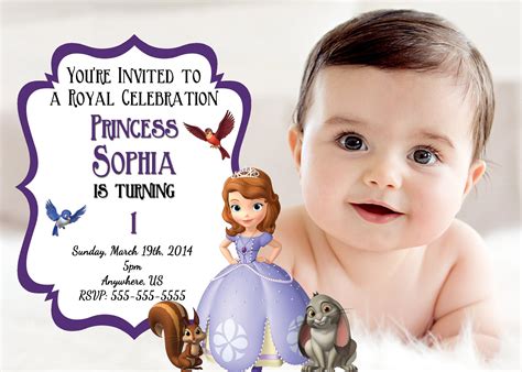 Party Express Invitations Princess Birthday Invitations Disney