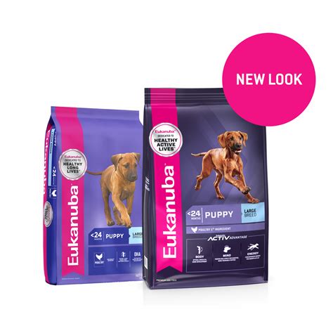 Find dog food that matches the nutritional needs of your dog, based on age, breed, or special health and dietary needs. Eukanuba Large Breed Puppy Dry Dog Food