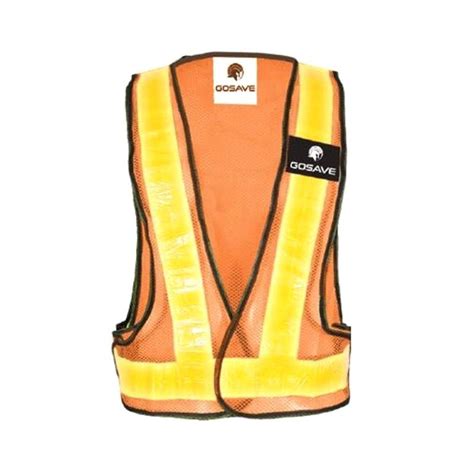 Jual Gosave Rompi Jaring V Guard Orange Safety Vest Jala Proyek