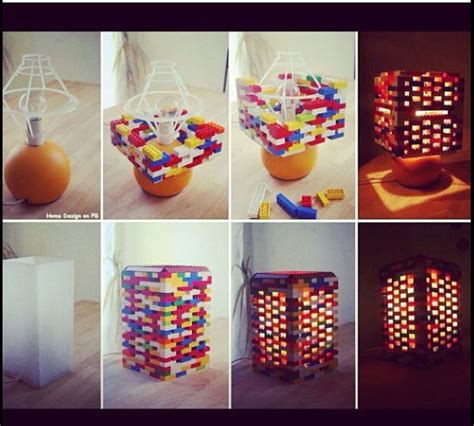 Pin By Cristiany M On Idéia Diy Lego Lamp Lego Craft Diy And Crafts