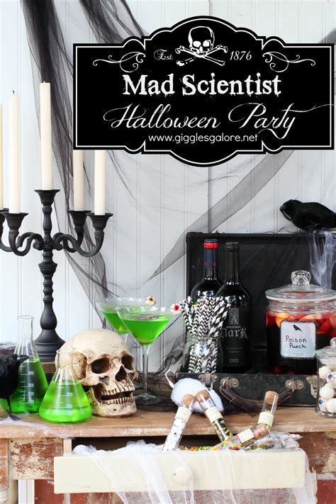 Mad Scientist Halloween Party Giggles Galore