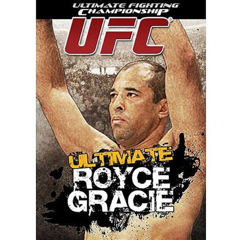 Ufc Ultimate Royce Gracie With Book Widescreen