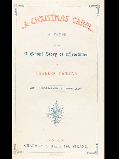 The Story Behind A Christmas Carol By Charles Dickens Bauman Rare Books