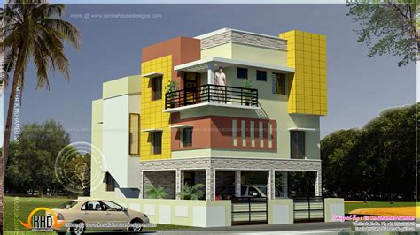 Building & architect solutions by tamil nadu housing board. Duplex house in Tamilnadu - Kerala home design and floor ...