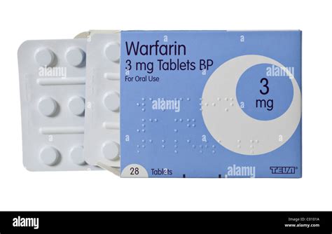 Warfarin Hi Res Stock Photography And Images Alamy