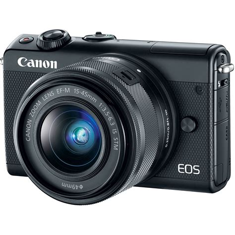 Canon Eos M100 Mirrorless Digital Camera With 15 45mm 2209c011