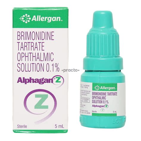 Alphagan Z Ophthalmic Solution Uses Dosage Side Effects Price