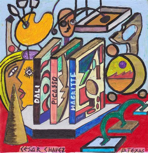 Cesar chavez left our world better than he found it, and his legacy inspires us still. "HOMAGE TO SURREALISM" Cesar Chavez - Artwork on USEUM