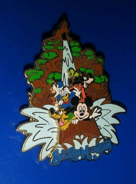 Wdw Walt Disney World Mickey Pluto Goofy Donald Duck Splash Mountain