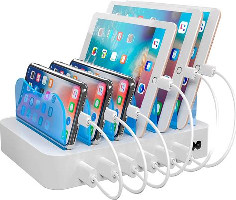Hercules Tuff Charging Station For Multiple Devices 6 Usb Fast Ports
