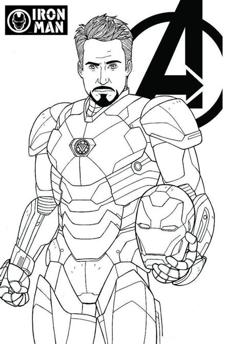 27 Printable Avengers Coloring Pages Easy And Hard Pdf Print Color Craft