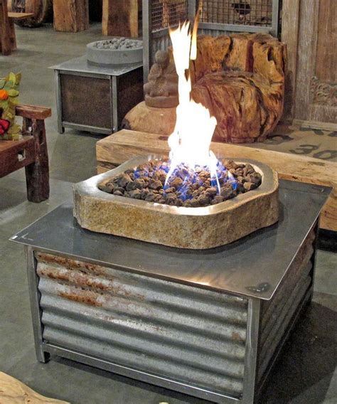 Check spelling or type a new query. Limited edition square reclaimed steel fire table with ...
