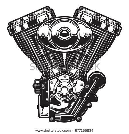 Full scale rotary engine with the real dimensionen and some customization.i uploaded all the assembly parts, so you guys the rotary engine was an early type of internal combustion engine, usually designed with an odd number of cylinders per row in a radial. Illustration of the vintage custom motorcycle, chopper ...