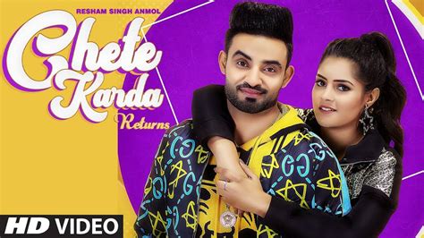 Punjabi Gana New Songs Videos 2020 Latest Punjabi Song Chete Karda