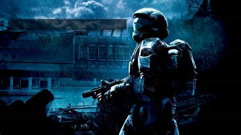Halo 3 Odst Soundtrack Rain Deference For Darkness Edited Youtube