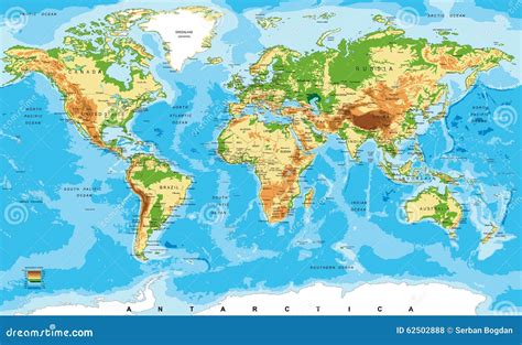 World Map Royalty Free Stock Image 1547212