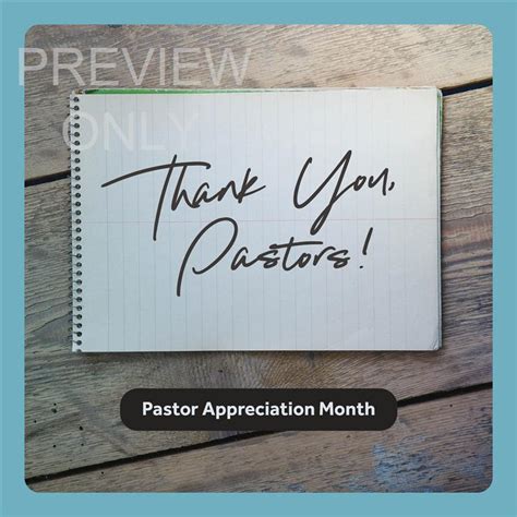 Pastor Appreciation Month Shift Worship Worshiphouse Media