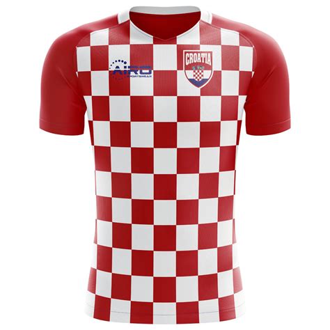 Don't have a full team? 2020-2021 Croatia Flag Concept Football Shirt