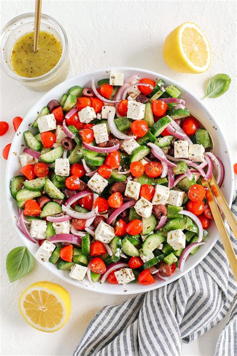 Healthy Greek Salad Eat Yourself Skinny