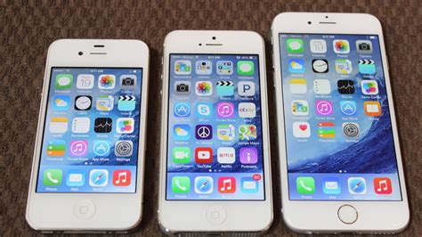 Iphone 6 Size Vs Iphone 4s And Iphone 5 Plus New Exterior Features