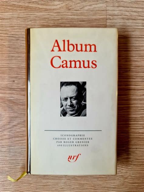 Albert Camus Pléiade Album Camus 1982 Catawiki