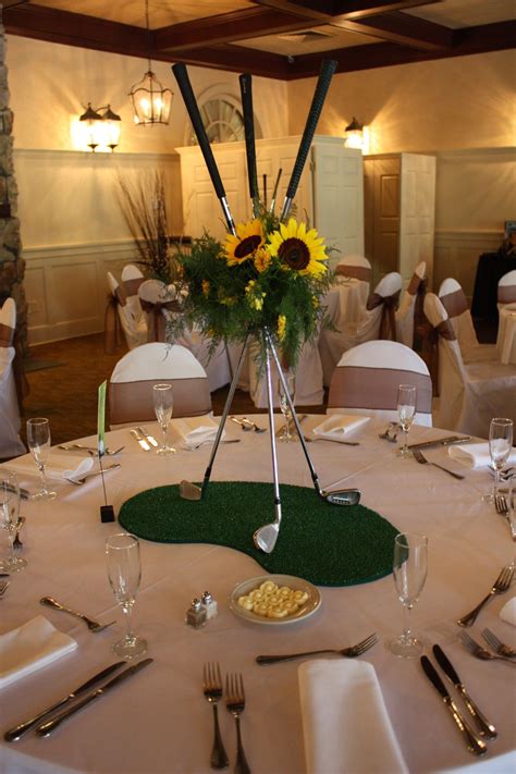 10 Golf Themed Table Centerpieces Amazing And Also Stunning Santa