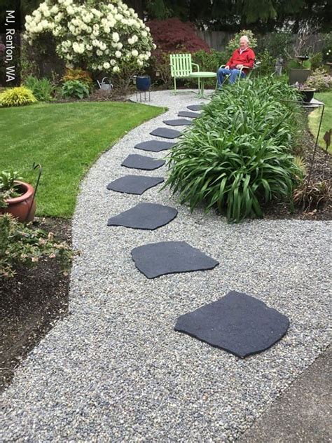 Recycled Rubber Flagstone Stepping Stone Stone Landscaping Garden