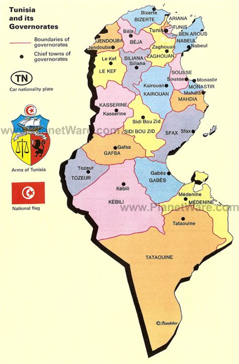 Tunisia Mapas Geográficos Da Tunisia Enciclopédia Global™