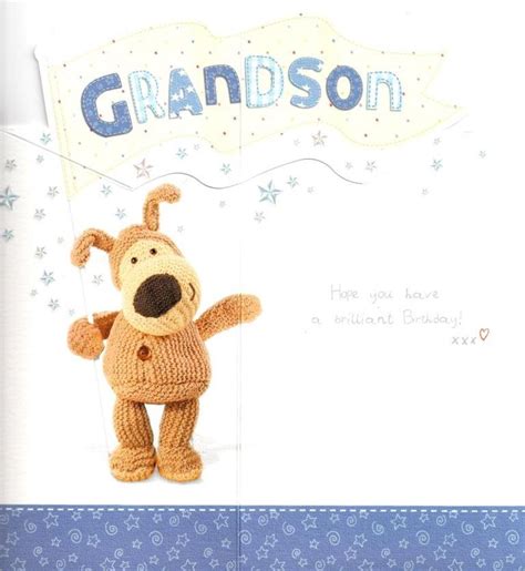 See more ideas about grandson birthday, grandson birthday wishes, birthday wishes. Boofle Grandson Birthday Card | Cards | Love Kates