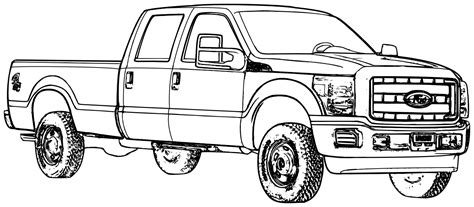 Ford F Coloring Page Printable Coloring Pages Truck Coloring Pages Cars Coloring Pages