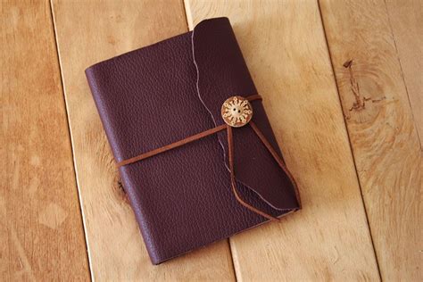 Diy Leather Notebook Diy Leather Notebook Cover Leather Planner