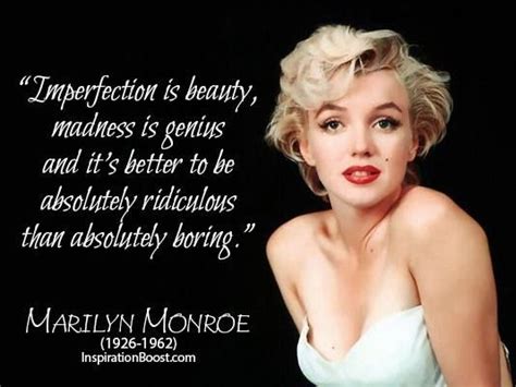 Weitere ideen zu unnützes wissen, unnütze fakten, unglaubliche fakten. Marilyn Monroe Zitat: "Unvollkommenheit ist Schönheit ...