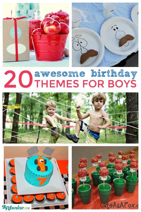 15 birthday theme for boys. 20 Amazing Boy Party Themes {party ideas} - Tip Junkie