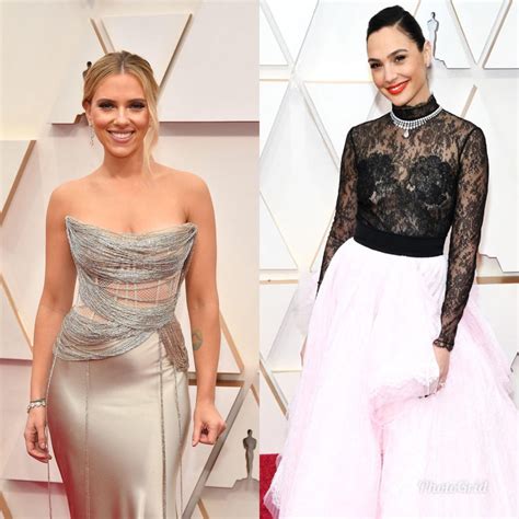 The Oscars Scarlett Johansson Vs Gal Gadot Celebbattles
