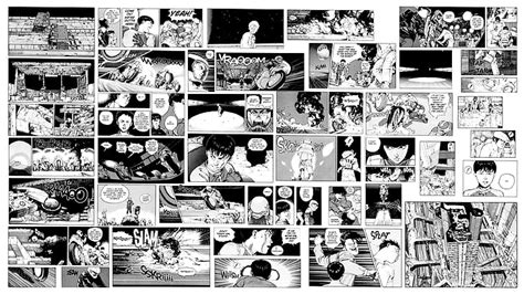 Hd Wallpaper Akira Explosions Grayscale Manga Anime Akira Hd Art