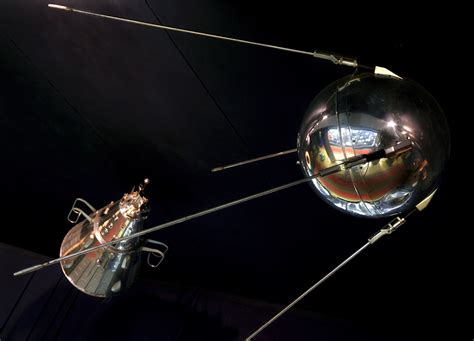 Russia 50 Year Anniversary Of The First Satellite Sputnik Space Race